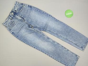 tapered jeans: Jeansy damskie, rozmiar 2XS — 2