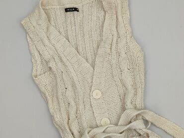 rozpinana kamizelka na drutach: Vila, Kardigan damski, rozmiar M — 1