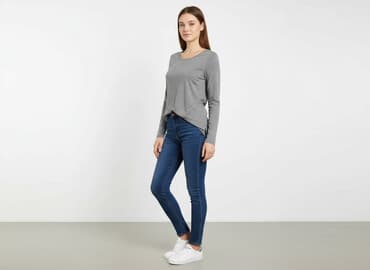 smyk bluzki dziewczęca: Sinsay, Bluzka damska, rozmiar XS — 6