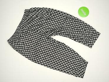 czarne bluzki plus size: Spodnie materiałowe damskie, rozmiar 3XL — 4