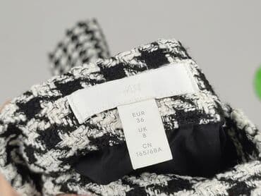 czarne spódnice w kratę: H&M, Spódnica damska, rozmiar S — 4