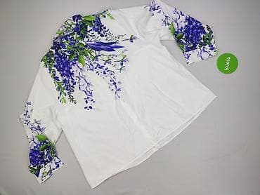 białe bluzki basic: Koszula damska, rozmiar 4XL — 3