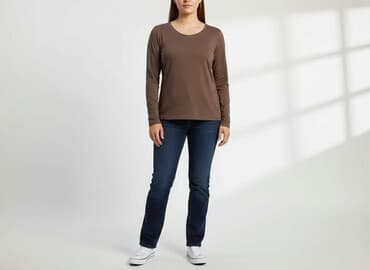 koszulka z dlugim rekawem: Футболка жіноча, розмір XL — 1