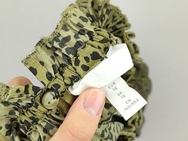 zielone eleganckie bluzki: H&M, Bluzka damska, rozmiar M — 4