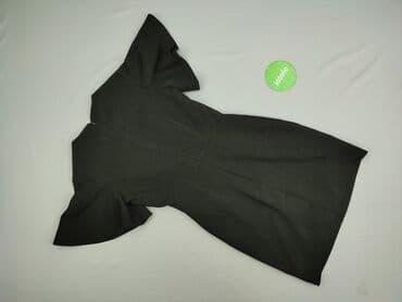 elegancka sukienka z szyfonowymi rękawami: Sukienka damska, rozmiar S — 4