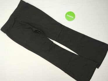 długie spodnie damskie dla wysokich: Spodnie materiałowe damskie, rozmiar XL — 3