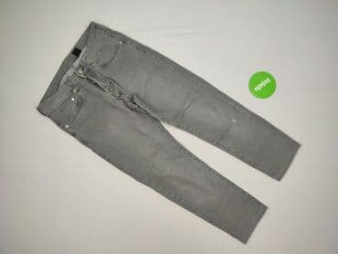 baggy jeans skater: Denim, Jeansy damskie, rozmiar M — 2