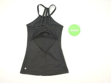 obcisłe koszulki: Black, Bluzka damska, rozmiar 2XS — 3