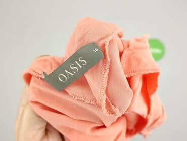 koszulka na ramiączkach jedwabna: Oasis, T-shirt damski, rozmiar M — 4