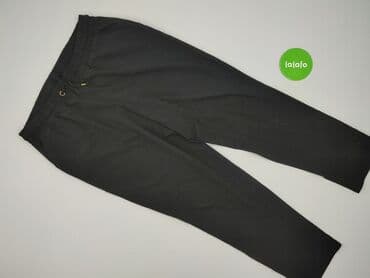 Women: Material trousers for women, 4XL — 2