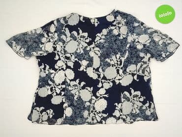 chabrowa bluzki plus size: Bluzka damska, rozmiar 6XL — 4