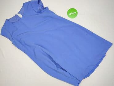 niebieska sukienki midi: Sukienka damska, rozmiar L — 3