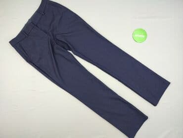 Women: Material trousers for women, size M (EU 38) — 2