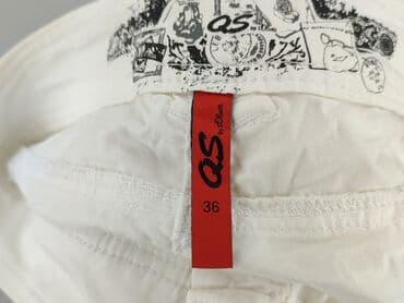 krótkie spodenki i nogi z cellulitem: Q/S By S.Oliver, Spodnie 3/4 damskie, S — 4