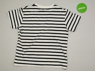 bluzka w paski meska: T-shirt damski, rozmiar M — 4