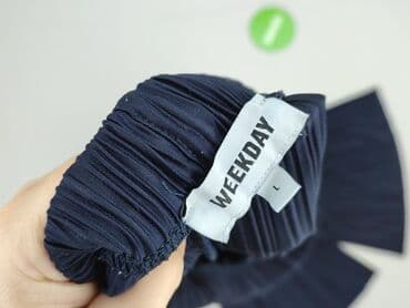 kuloty damskie jeansy: Weekday, Spodnie 3/4 damskie, rozmiar L — 4