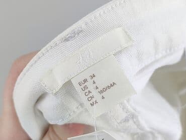 hm biale trampki: H&M, Jeansy damskie, rozmiar XS — 4