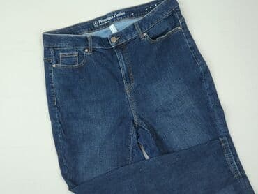 dżinsy dla puszystych: Denim, Jeansy damskie, rozmiar XL — 1