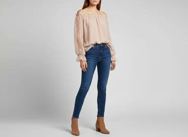 moschino bluzka damska: Bluzka damska, rozmiar M — 6