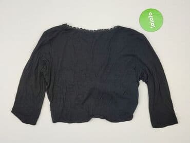 czarne bluzki dekolt v: David Emanuel, Bluzka damska, rozmiar M — 3