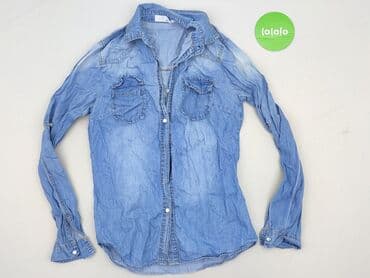 sukienka z denimu: Denim, Koszula damska, M — 3