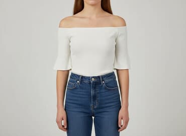 hm bluzki z krótkim rękawem: H&M, Bluzka damska, rozmiar M — 8