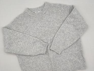 pull and bear bluza szara: PULL&BEAR, Sweter damski, rozmiar M — 1