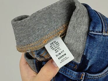 kurtka zimowa karl lagerfeld: Spodnie jeansowe, 12-18 miesięcy, stan - Idealny — 4