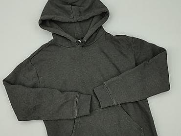 szara bluza hm: H&M, Bluza z kapturem damska, rozmiar XS — 1