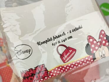 Zasłony z motywem Myszki Minnie, idealne do pokoju dziecięcego. Zestaw — 3