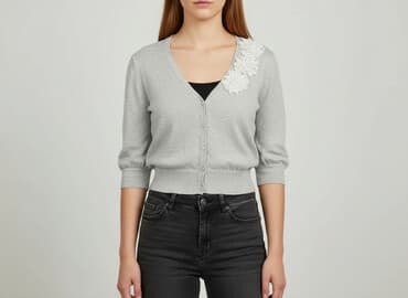 poliamid w swetrze: Carry, Kardigan damski, rozmiar S — 7