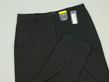 szeroki pasek damski: M&S Collection, Spodnie materiałowe damskie, rozmiar 2XL — 1