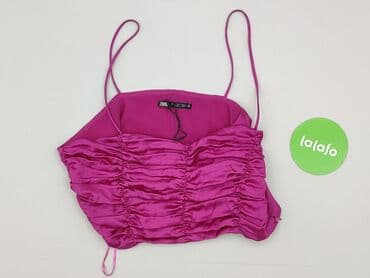 zara sandały złote: Zara, Top damski, rozmiar L — 3