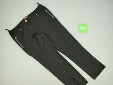 amisu cargo pants: Spodnie materiałowe damskie, 4XL — 2