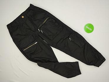 cropp cargo: Męskie spodnie cargo Cropp Comfort Fit - Kolor: czarny - Krój — 2