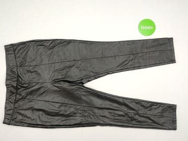 woskowane legginsy z wysokim stanem: JD Williams, Legginsy Ze skóry ekologicznej damskie, rozmiar 3XL — 2