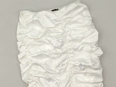 biala sukienka pretty little thing: PrettyLittleThing, Spódnica damska, rozmiar M — 1