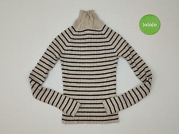 sweter w paski c: Stradivarius, Golf damski, rozmiar M — 2