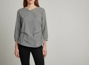 kurtki zimowe damskie wyprzedaż mohito: Mohito, Bluzka damska, rozmiar L — 6