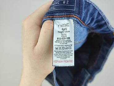 hello kitty bluza: Spodnie jeansowe, Next, 8 lat, 128, stan - Bardzo dobry — 4