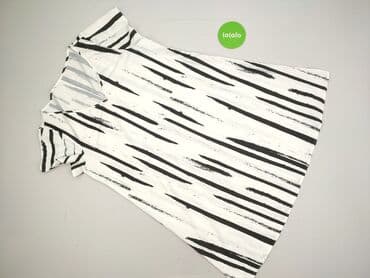 sukienka biała z długim rękawem: Sukienka damska, rozmiar L — 2