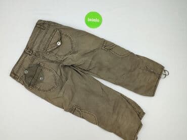 stradivarius cargo: H&M L.O.G.G., 3/4 length trousers for men, size XS — 3
