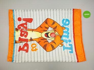 Тканина: Рушник 92 x 68, колір - Помаранчевий, стан - Ідеальний — 3