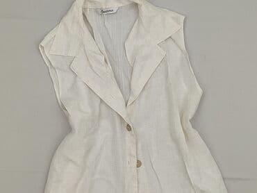 białe luźna bluzki: Bluzka damska, rozmiar L — 1