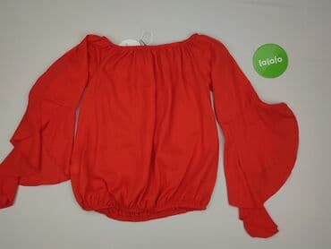 bluza z czerwonym napisem: Boohoo, Bluzka damska, rozmiar M — 3