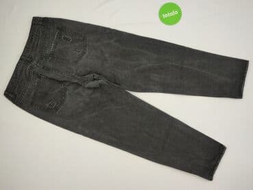 legginsy woskowane wysoki stan: Jeansy damskie, rozmiar M — 3