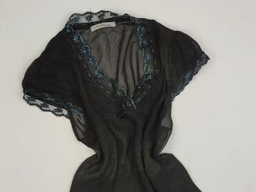 czarne bluzki siateczka: Bluzka damska, rozmiar L — 1