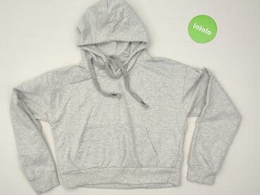 bluza szara: Bluza z kapturem damska, rozmiar S — 2