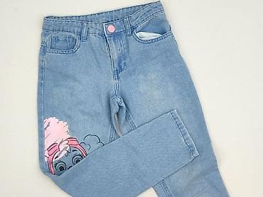 loft jeans: Spodnie jeansowe, Nickelodeon, 9 lat, 128/134, stan - Bardzo dobry — 1