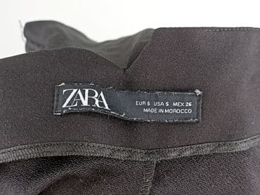 Women: Zara, Material trousers for women, size S (EU 36) — 4